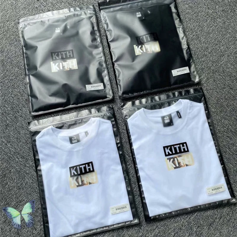KITH T shirt The Godfather Box Logo Print Kith t shirt top quality Men
