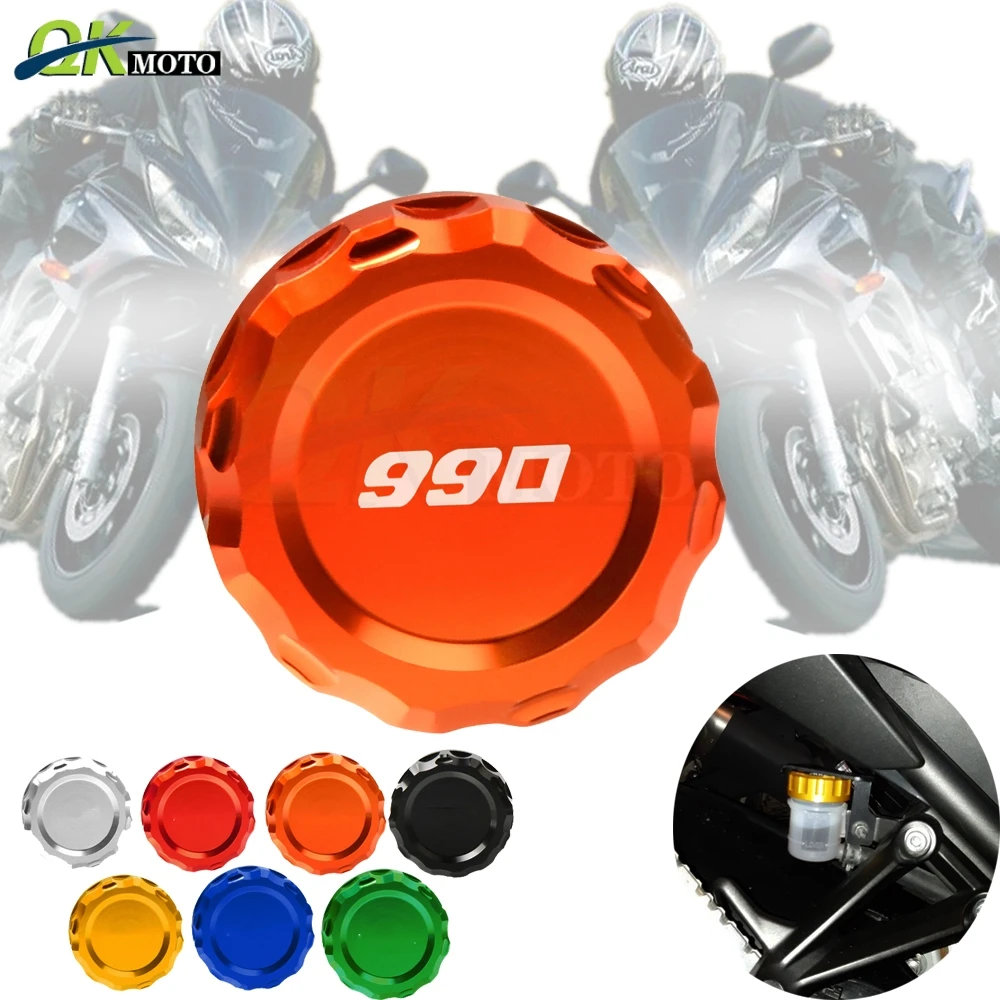

Motorcycle CNC Filter Fluid Rear Brake Cylinder Oil Reservoir Cover caps For KTM 990 Superduke R 990 Supermoto R 2005 2006-2012