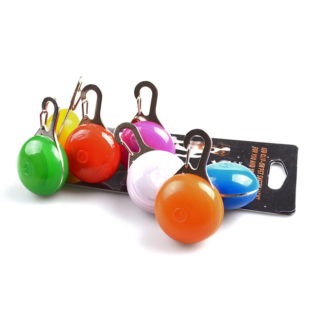 Светодиодный ошейник-фонарик для домашнего питомца, светящаяся подвеска, Мини светодиодный ошейник