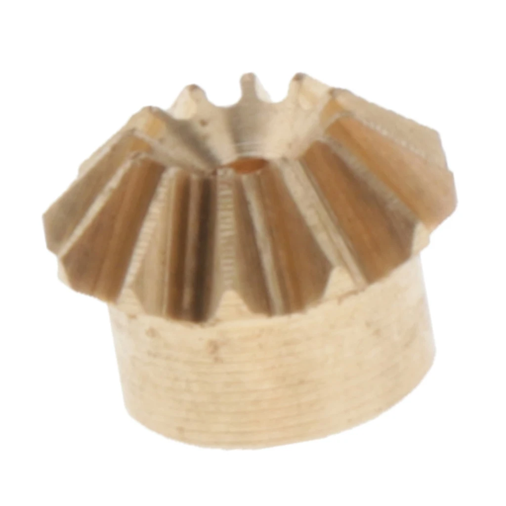 0.4 Modulus Brass Bevel Gear 12 Tooth 1mm Diameter Inner Hole