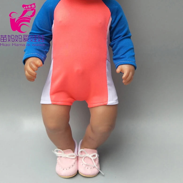 18-дюймовый жакет для куклы с шарфом для новорожденных Одежда для куклы-младенца брюки 1" кукольная одежда