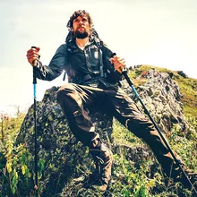 Открытый Сверхлегкий карбоновый Внешний замок альпеншток путешествия Альпинизм Туризм палочка трость старый человек углеродное волокно Crutc