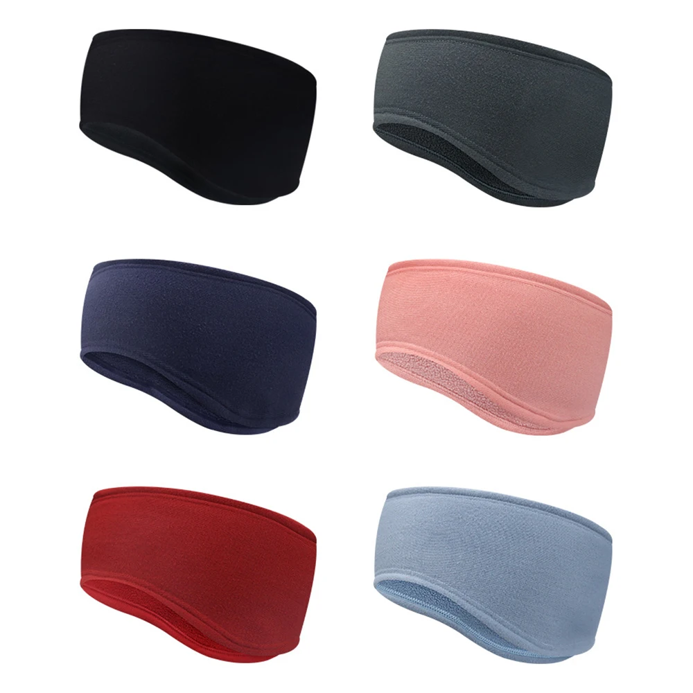 

Soft Polar Fleece Running Headband Winter Warmer Ear Muff Ski Windproof Ear Protection Hair Band Unisex