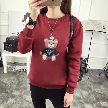 

Fashion Women Hoodie Sweatershirt Harajuku Kawaii Hoodie Sweatershirt Fashion colorBlack