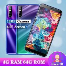 M20 Pro Smartphones Android 5.1 13MP Gezicht Unlocked Quad Core Global Mobiele Telefoons Celulares 4G Ram 64G Rom telefoon 6.0