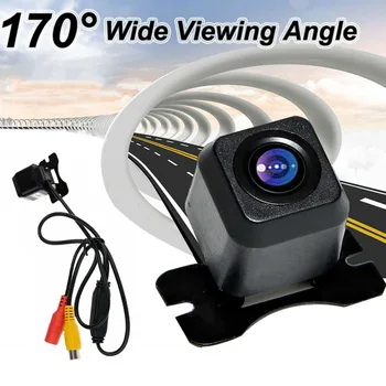

New HD Night Vision Car Rear View Camera 170° Wide Angle Reverse Parking Camera Waterproof CCD LED Auto Backup Monitor Universal