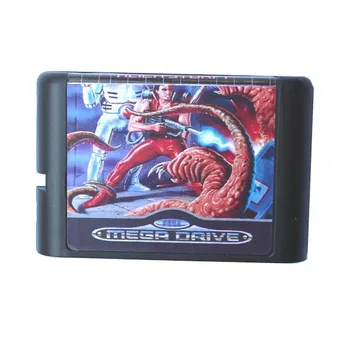 

Sega MD game card - Alien Storm for 16 bit Sega MD game Cartridge Megadrive Genesis system