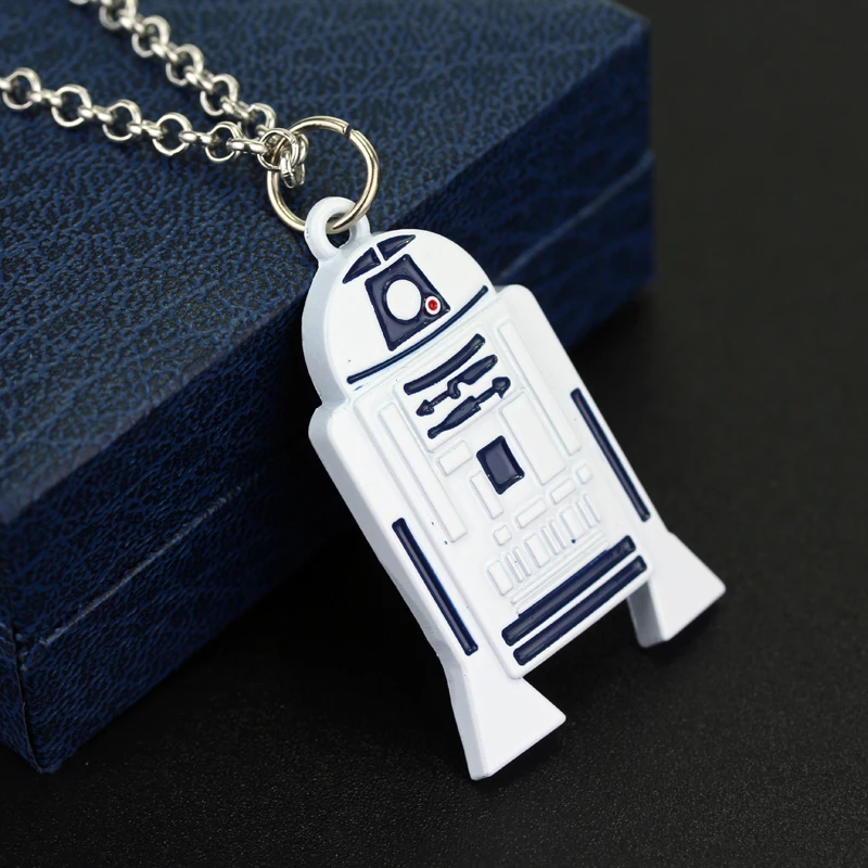 White Звездные Войны Пробуждение силы BB8 робот фигура металлический брелок Звездные войны BB-8 светильник светодиодный фонарь со звуком брелок - Цвет: White
