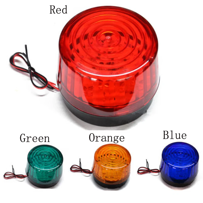 Durable Car Bus Signal Light Warning Led Flash Light Lamp Dc12v/70ma