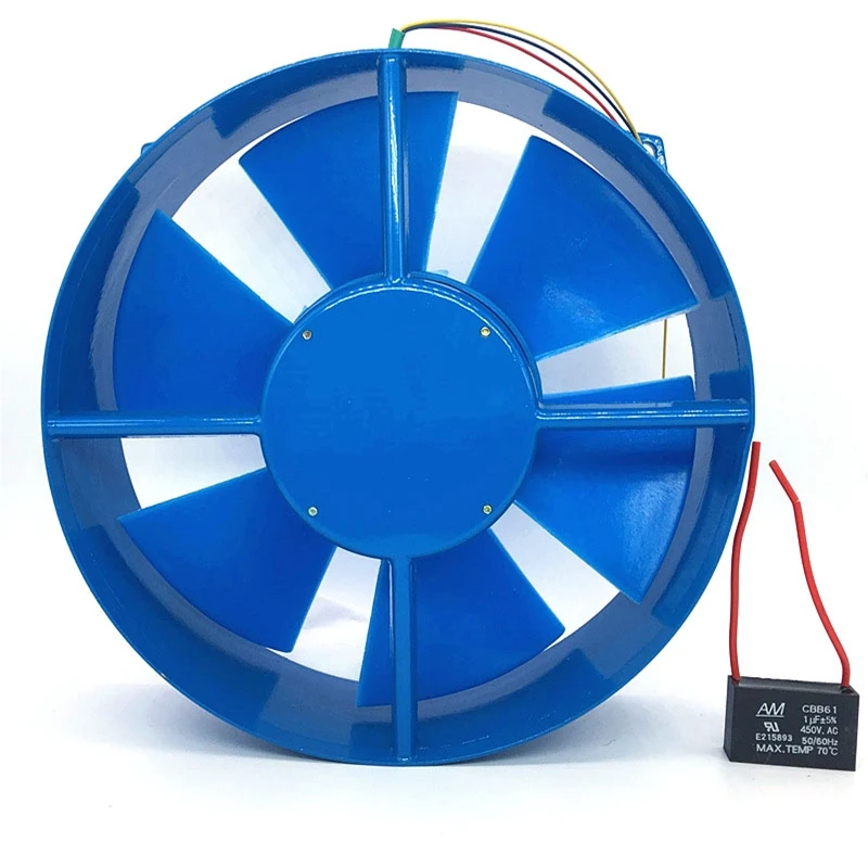 

200FZY2-D Single Flange AC220V 65W Fan Axial Flow Fan Fan Electric Box Cooling Fan Wind Direction Adjustable
