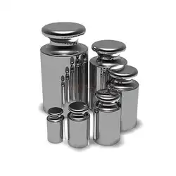 Báscula electrónica de acero cromado, balanza de joyería, calibración, cocina