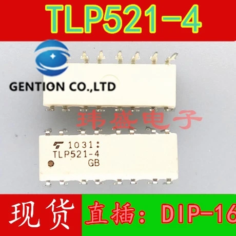 10PCS TLP521-4 light coupling DIP-16 16 feet 4 gb quality TLP521-GR 100% new and original