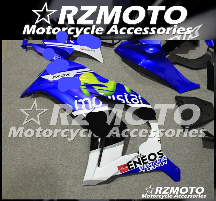 ABS мотоцикл обтекатель комплект для KAWASAKI ZX-10R 2011- год кузов литьевая форма Магазин № 2041