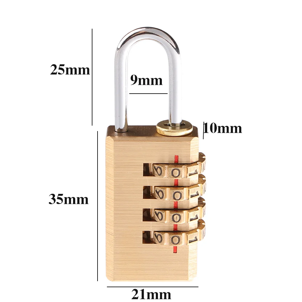 Новое поступление мини замок с кодовым замком 4 дюйма|Замки| |