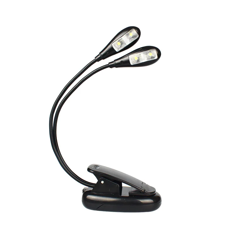 

Super Adjustable Book Lamp Goosenecks Clip on LED Lamp for Music Stand and Book Reading Light Book Led Light