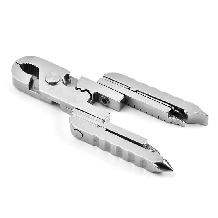 

Douyin Celebrity Style Multi-functional Outdoor Tool EDC Equipment Confuse Your Clamp Keychain Mobile Phone Card Digital Screw D