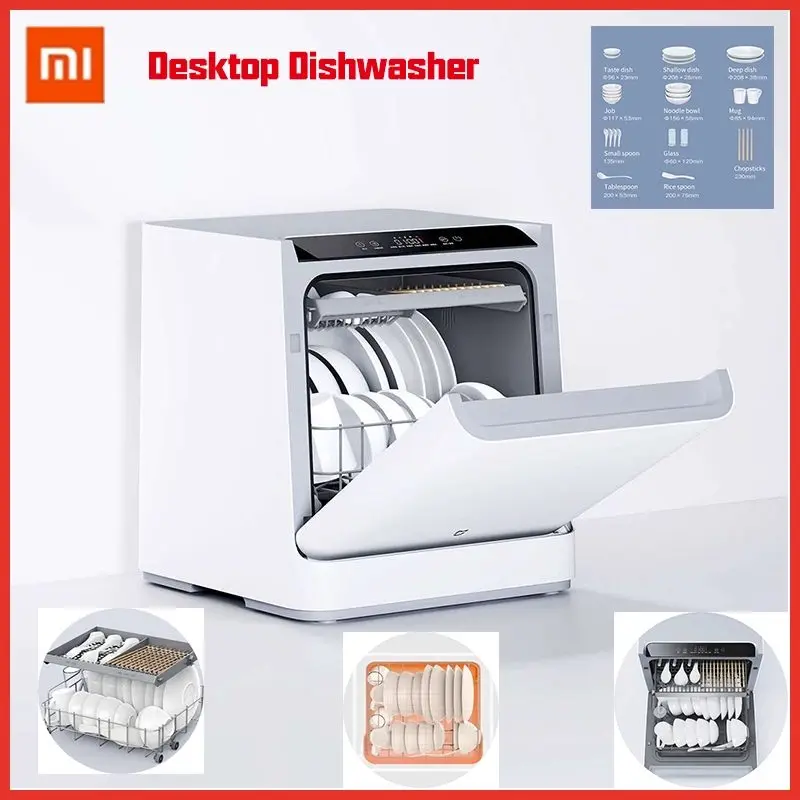Xiaomi Mijia Desktop Dishwasher 4 Sets 6D Double