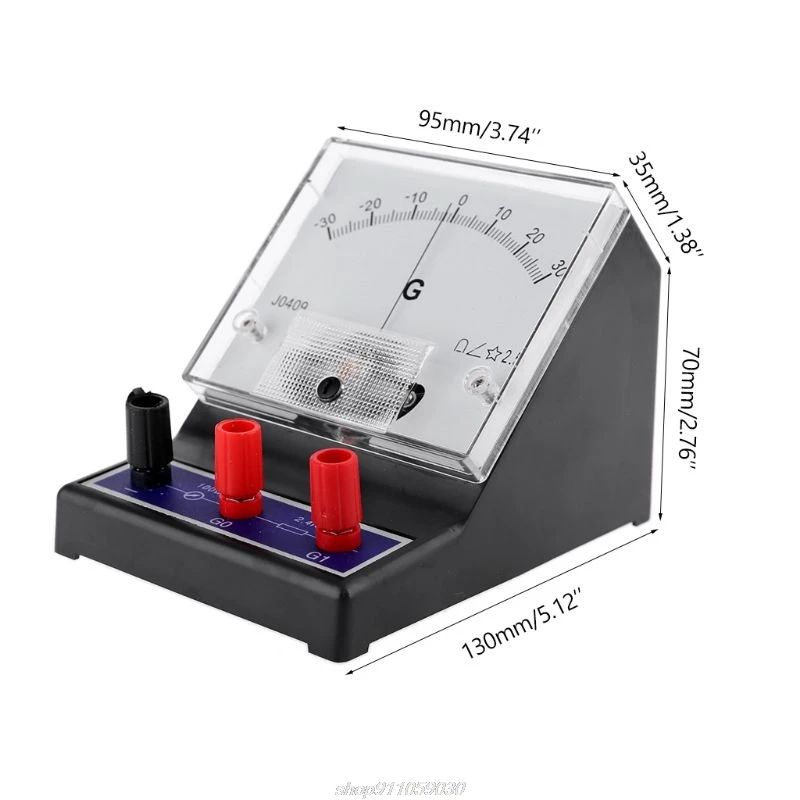 force measurement tool -30-0-30 Galvanometer Scientific Current Sensor Sensitive Ammeter Electric Current Detector Analog Display Jy13 21 Dropship cloth measuring tape