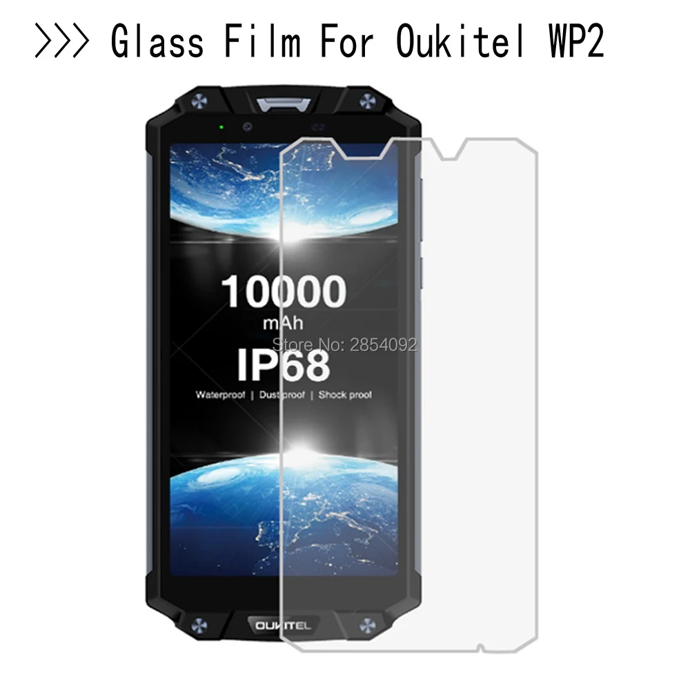 Для Oukitel WP2 Закаленное стекло пленка для защита экрана телефона 9H защитная |