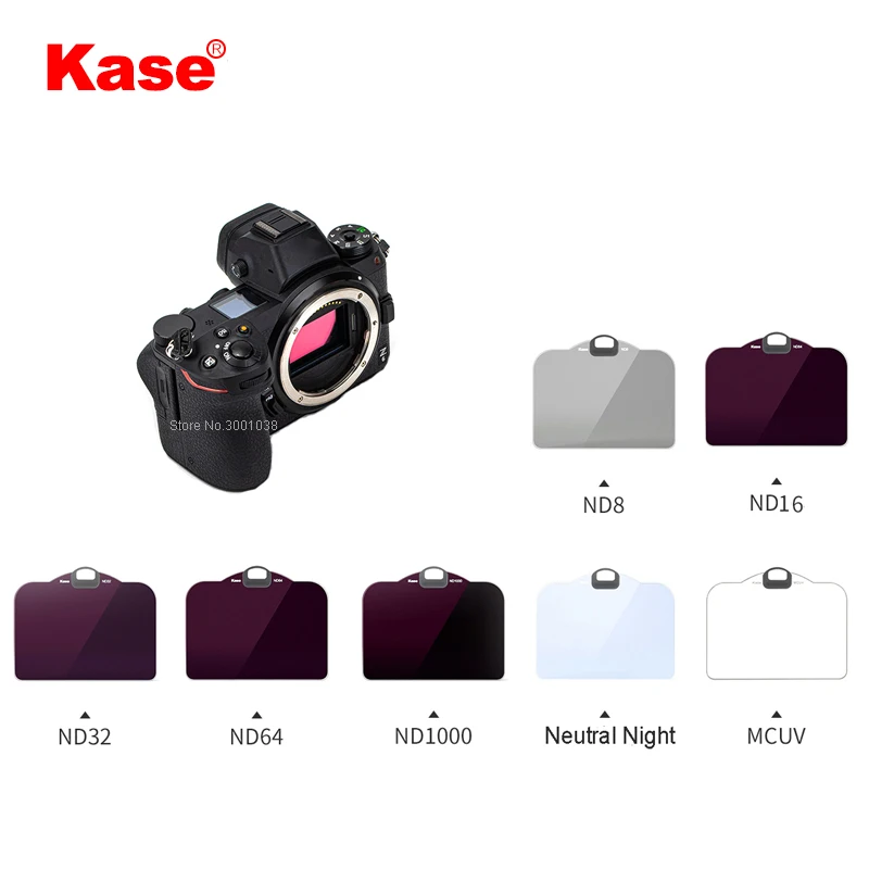 Kase MCUV/ND/нейтральная Ночная камера со встроенным фильтром для Nikon Z7 / Z6 |