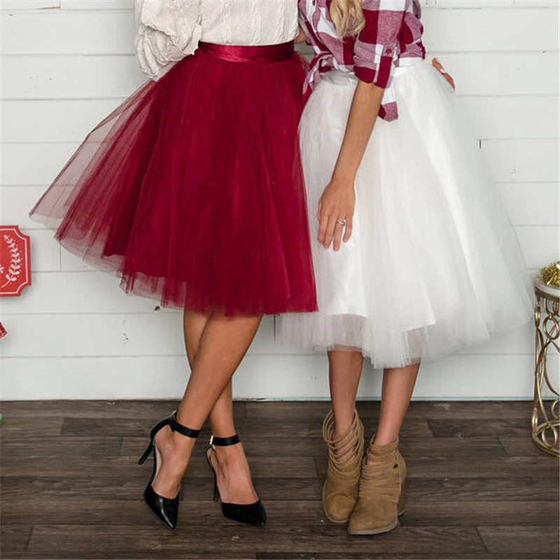 

Family Matching Clothes Pleated Tulle Tutu Skirt Dress Mother Daughter Summer Hot Loose Patchwork Dress Girls Clothing