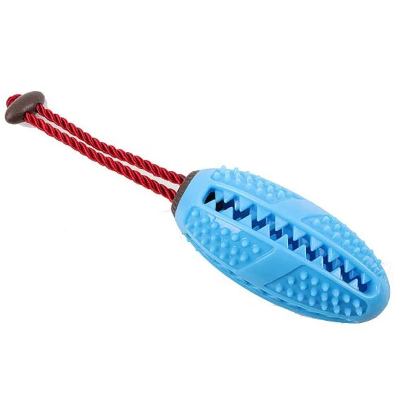 

Eco-Friendly TPR Dog toothbrush Leaky feeder Dog chew toy Dogs molar rod Teethers