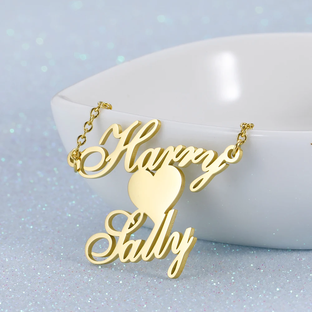 

Stainless Steel Choker Custom Name Necklace for Women Personalized Customized Nameplate Girlfriend Birthday Gift Custom Jewelry