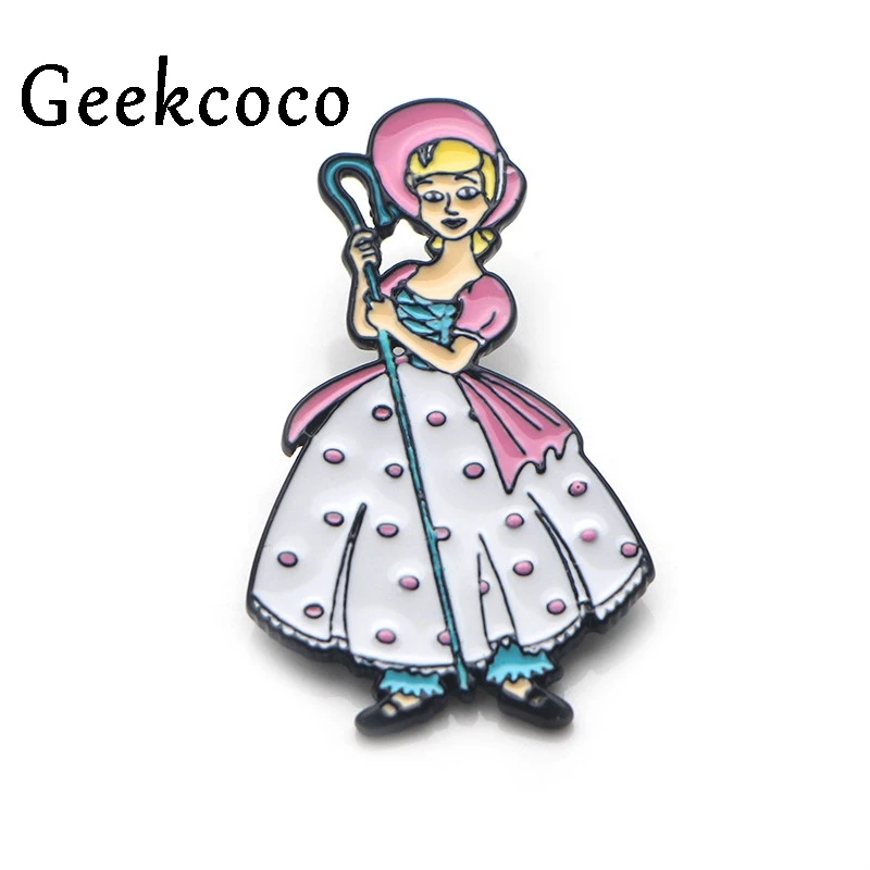Geekcoco, модная эмалированная булавка, мультфильм, милый персонаж, брошь, коллекция, Металлический Нагрудный Знак, броши для женщин, мужчин, ювелирное изделие, подарок J0577