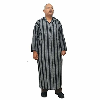 

Chilaba, djellaba, caftán con Capucha de algodón Modelo de Marruecos, Mide de sisa 70 cm y de Largo 150 cm Aproxi.
