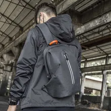 Многофункциональная сумка через плечо для мужчин, противоугонная сумка через плечо, Мужская водонепроницаемая короткая нагрудная сумка