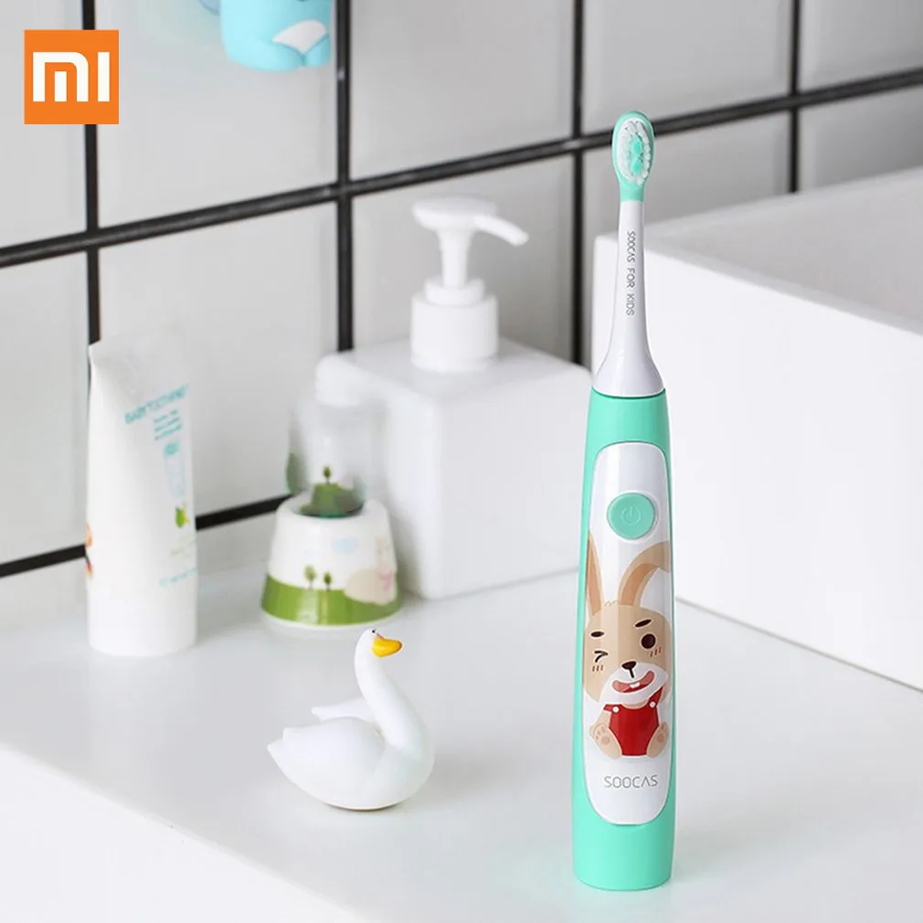

SOOCAS C1 Children Electric Toothbrush Xiaomi Mijia Sonic Brush Teeth Child Kid Automatic Toothbrush USB Wireless Charging IPX7
