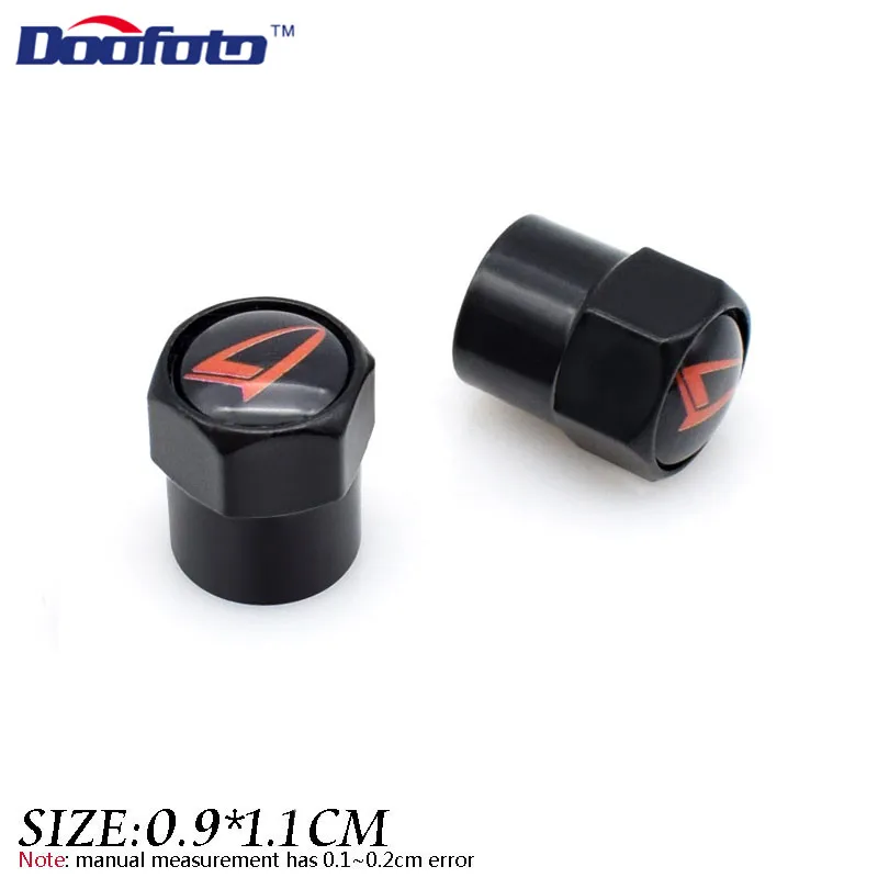 4x Car Valve Caps for Daihatsu Terios Sirion Mira Materia Rocky YRV Feroza Charade