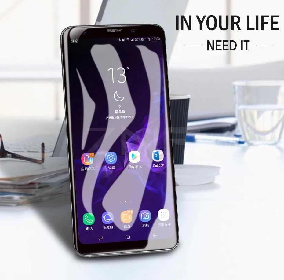 ZNP 20D Гидрогелевая пленка для samsung Galaxy S8 S9 S10e S10 Plus Защитная пленка для экрана для samsung Note 8 9 10 S10 S7 Edge пленка не стекло