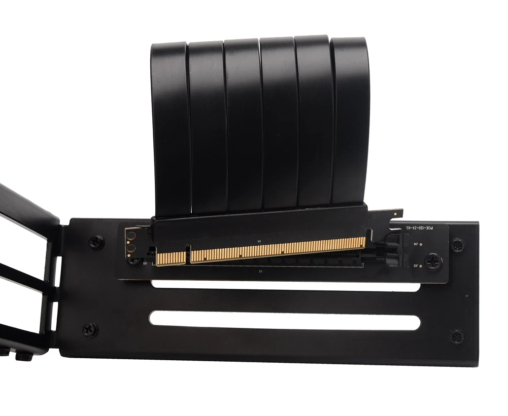Cabo de Extensão Pci-e X16 Riser Cabo Adaptador Pci-e Express 16x3.0 para Kit Vertical Atx Chassi Rtx 3060 3070 3080 3090 Gpu Cabos de computador e conectores - Imagem 5