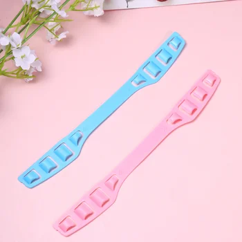 

10PCS Mask Band Adjustment Buckle Plastic Mask Ropes Hook Convenient Mask Accessories for Men Women