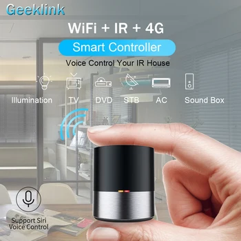 

Geeklink Mini Smart Home Universal Remote Controller WIFI+ IR Control Center for smart home Work with Alexa