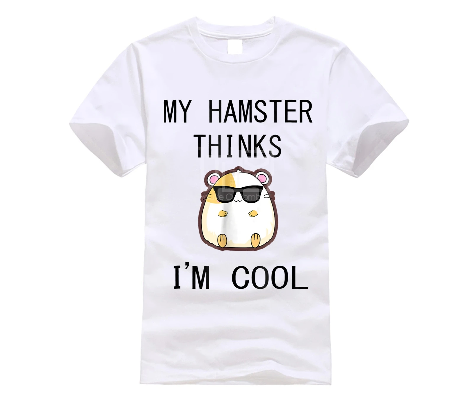 

brand men shirt My Hamster Thinks I'm Cool Funny Hamster Tshirt