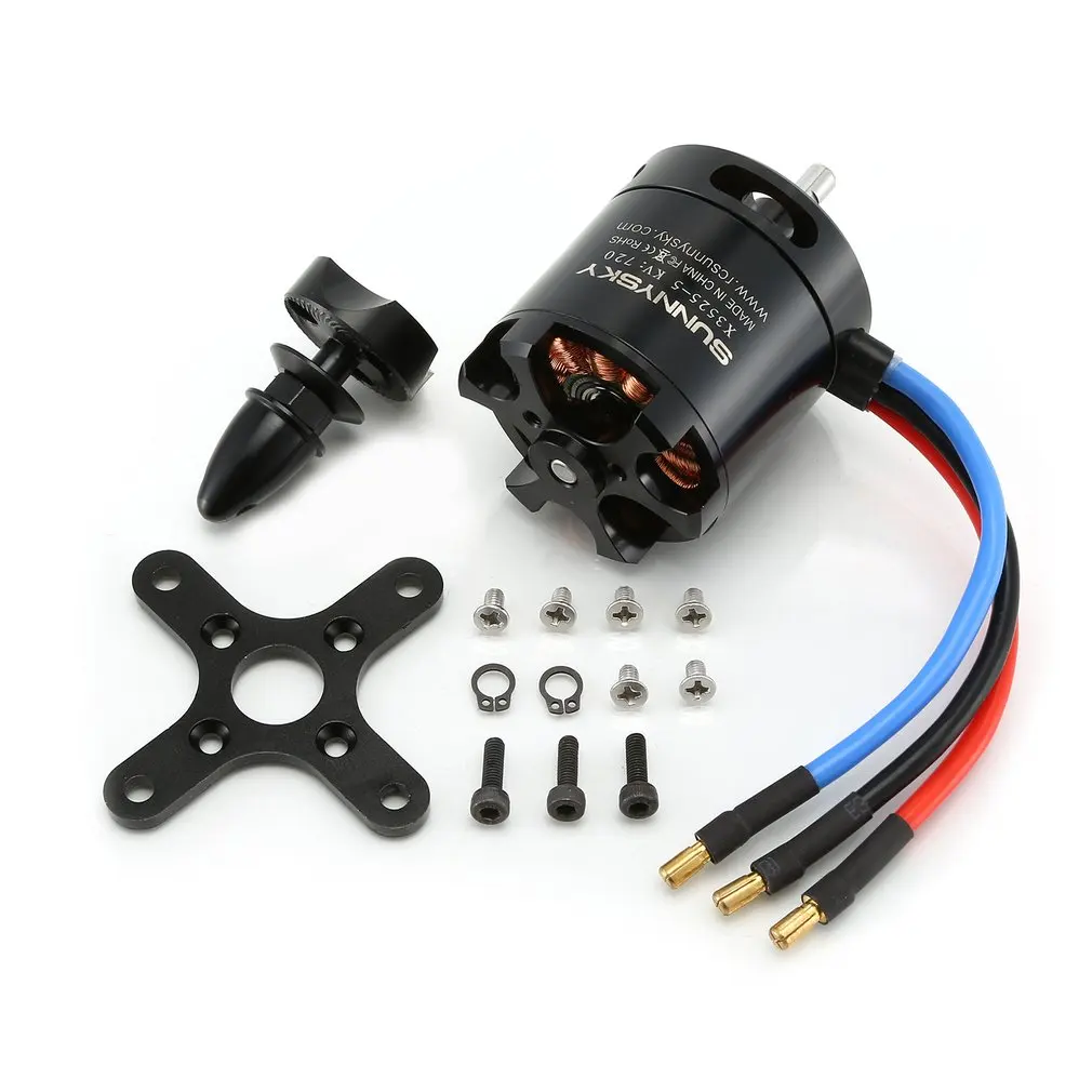 

SUNNYSKY X3520/X3525 520KV/720KV/880KV Brushless Motor for Fixed - Wing 3D RC Drone Helicopter Airplane Parts Accessories