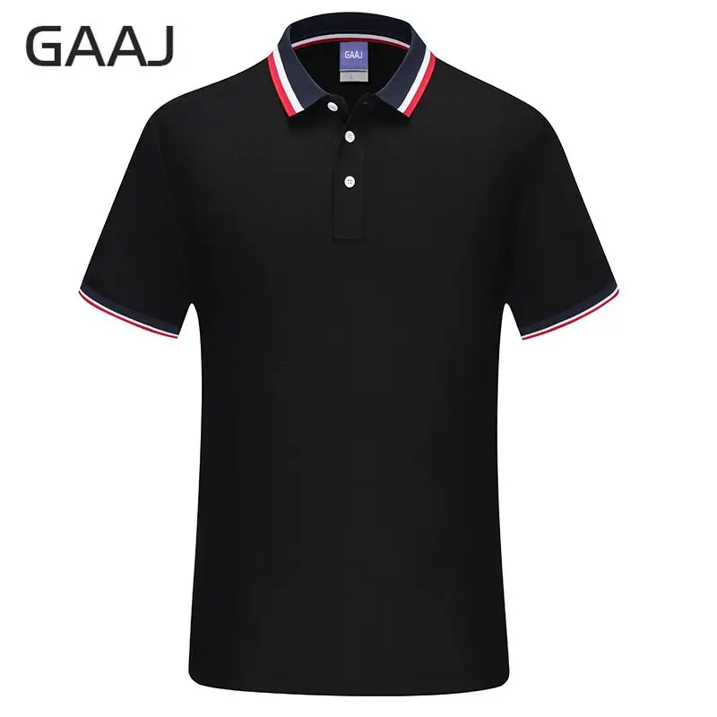 GAAJ Polo Shirt Men,France Stripes Collar Poloshirt,100% Cotton Button Up Social Tees,Fashion High Quality Summer Polos,200GSM 23 H45fa5f4ba9ff4e07910c8fa3b135d7afX