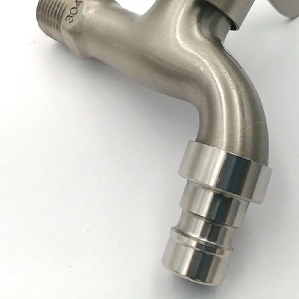 Bathroom Faucet Water Tap Faucet Garden Bibcocks Washing Machine Faucet Wall Mount Washing Machine Faucet Stainless Steel Laundry Bathroom Bibcock Garden Faucet Washing Machine Tap Balcony Water Tap