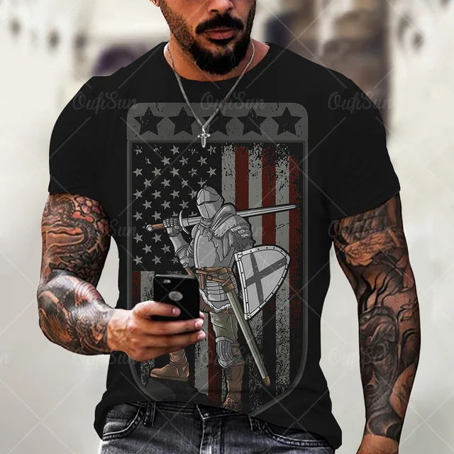 Men's 3D Printed T-shirt Round Neck Breathable Short Sleeve Newest Summer 2021 Creative Personality Shirt Oversized Male T Shirt OFSM-00439