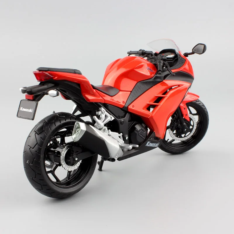 1:12 automax маленький Kawasaki Ninja 300 EX300 ZX3R гоночный мотоцикл игрушечные весы велосипед Diecasts& игрушки автомобили-модельная игрушка миниатюрный ребенок