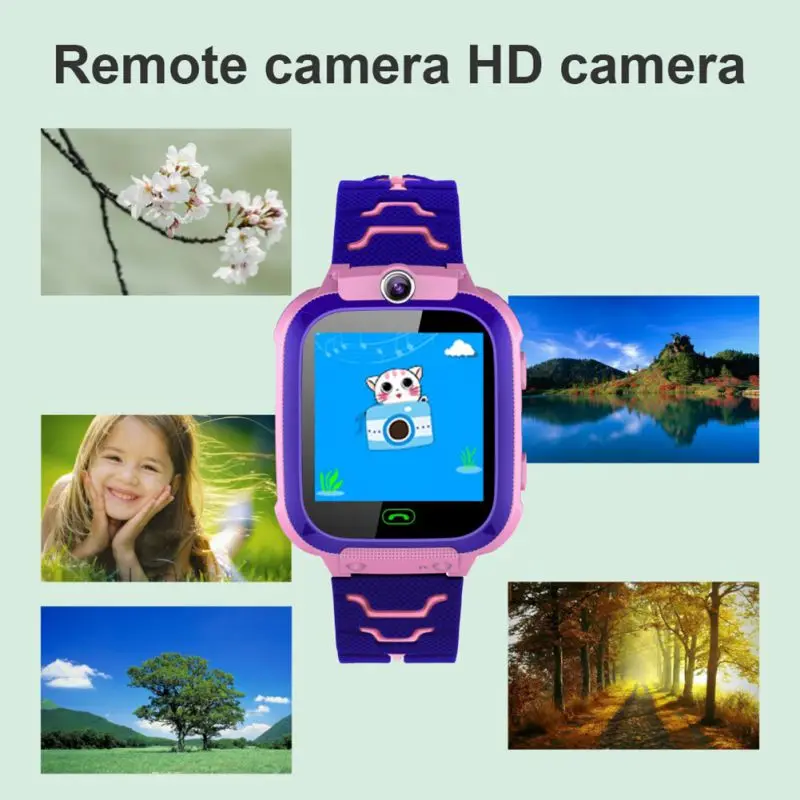 Детские умные водонепроницаемые часы с защитой от потери детские наручные часы с gps позиционированием и функцией SOS для Android и IOS