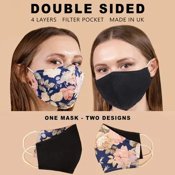 

1/2/5/10 PCS Adult Face Mask Unisex Washable and Reusable Dust Proof ultraviolet Printed Mouth Mask Face Cover Mascarilla