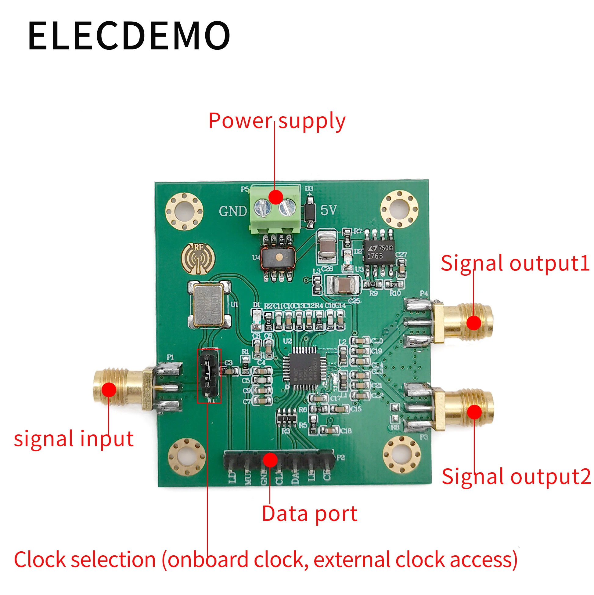 ADF4350 Natruss Signal Generator Full Touch Screen RF Sweep Frequency PC Control with Data Cable ADF4350/ ADF4351 ADF4350 Natruss Signal Generator Full Touch Screen RF Sweep Frequency PC Control with Data Cable ADF4350/ ADF4351