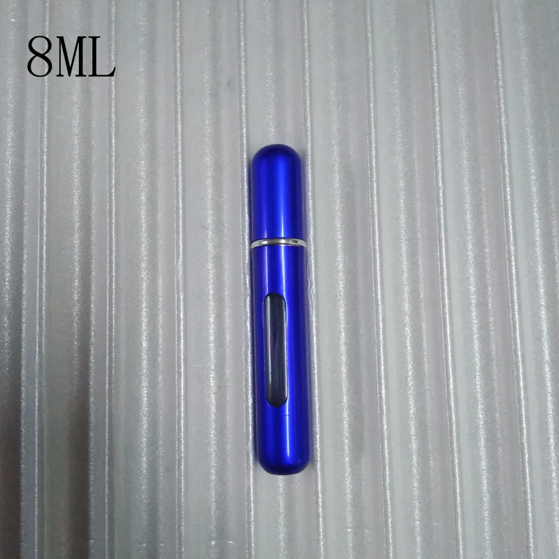 8ml blue 5 мл Путешествия многоразового Conveniet пустой парфюмерные флаконы с распылителем ароматизатор спрей случае parfum безвоздушный насос косметический контейнер - Цвет: 8ml blue