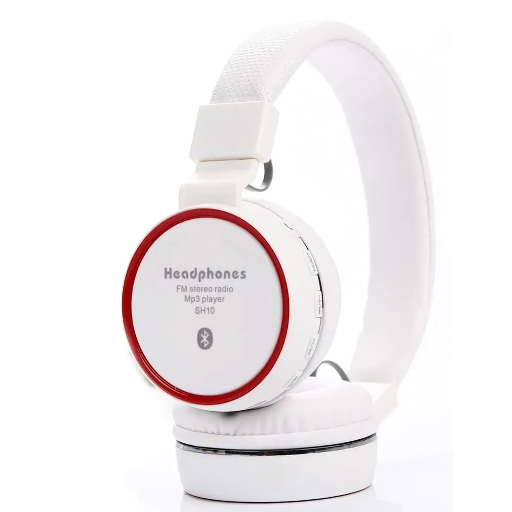 Новые Накладные наушники, складные Hi-Fi стерео Встроенный микрофон и проводной режим наушников FM слот для карт Поддержка музыкального проигрывателя