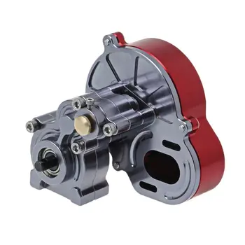 

1Set Metal SCX10 Gearbox Transmission Box with Gear for 1/10 RC Crawler Axial SCX10 Upgrade RC Car Parts 634F