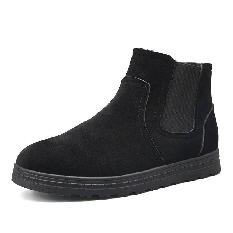 AODLEE Winter Plush Snow Boots For Men Shoes Warm Winter Men's Sneakers Footwear Fashion Outdoor Ankle Boots Mens Casual Shoes