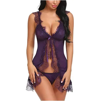 

Full slip dress underwear minidress under dress valentine gift petticoat femme sexy lingerie sleepwear set slip mesh body